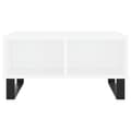 Miniatyrbillede 4 af 9: vidaXL sofabord 60x60x30 cm konstrueret træ hvid