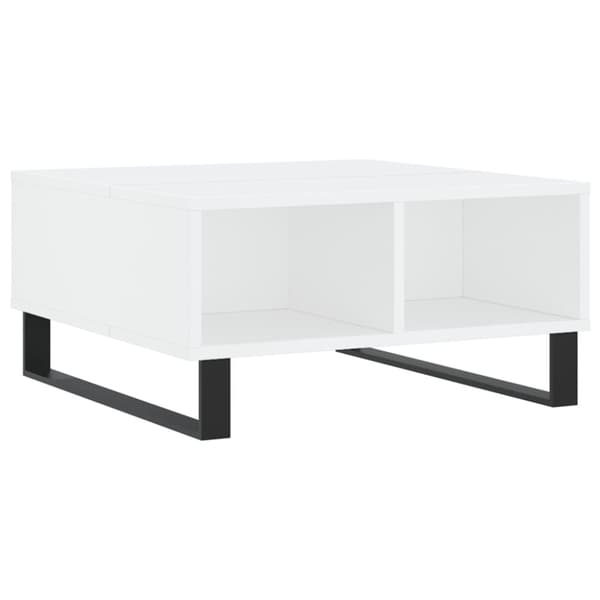 vidaXL sofabord 60x60x30 cm konstrueret træ hvid