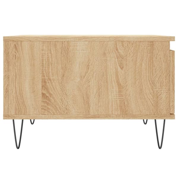 vidaXL Sohvapöytä Sonoma-tammi 55x55x36,5 cm tekninen puu