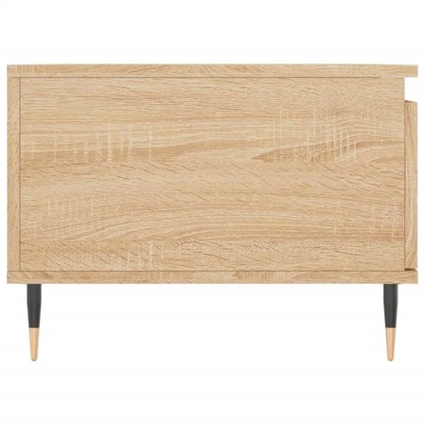 vidaXL Sohvapöytä Sonoma-tammi 90x50x36,5 cm tekninen puu