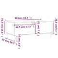Pikkukuva 10 / 11: vidaXL Sohvapöytä Sonoma-tammi 90x50x36,5 cm tekninen puu