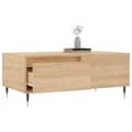 Pikkukuva 2 / 11: vidaXL Sohvapöytä Sonoma-tammi 90x50x36,5 cm tekninen puu