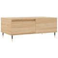 Pikkukuva 1 / 11: vidaXL Sohvapöytä Sonoma-tammi 90x50x36,5 cm tekninen puu