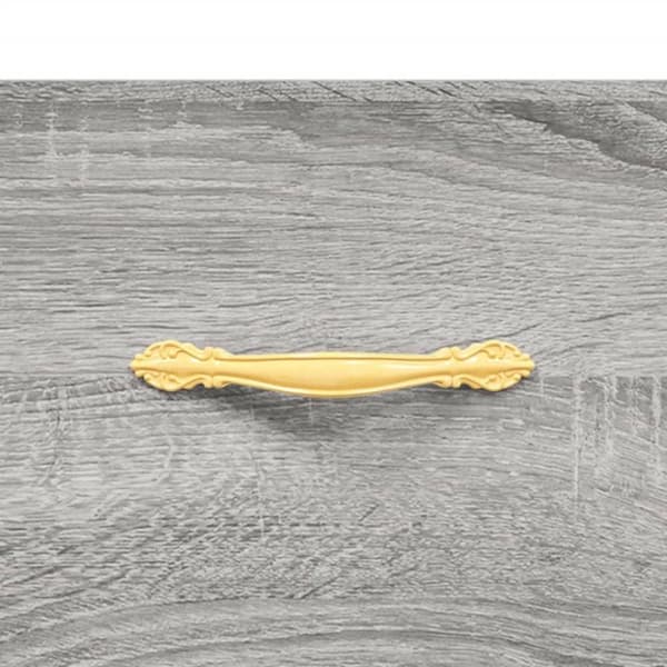 vidaXL Sohvapöytä harmaa Sonoma 102x50x40 cm tekninen puu