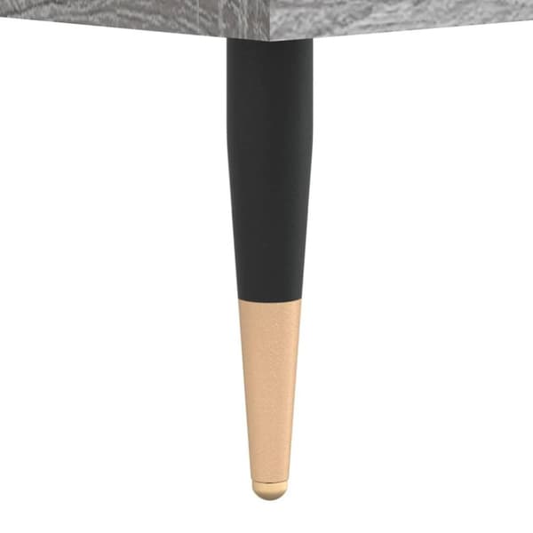 vidaXL Sohvapöytä harmaa Sonoma 102x50x40 cm tekninen puu