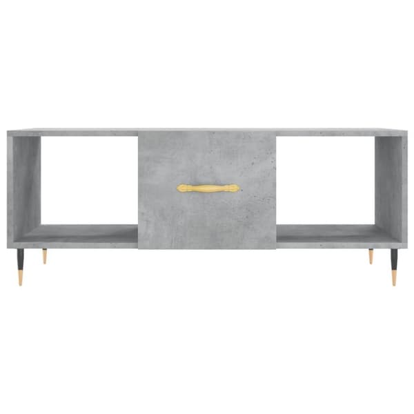 vidaXL sofabord 102x50x40 cm konstrueret træ betongrå