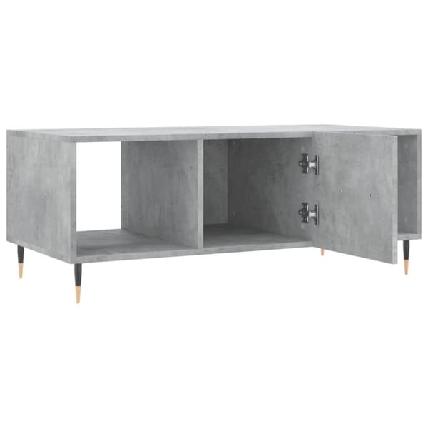 vidaXL sofabord 102x50x40 cm konstrueret træ betongrå