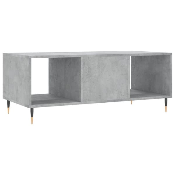 vidaXL sofabord 102x50x40 cm konstrueret træ betongrå