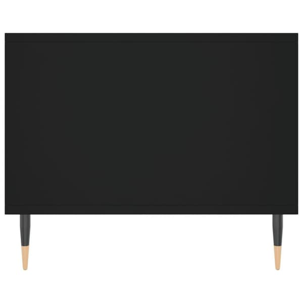 vidaXL sofabord 102x50x40 cm konstrueret træ sort