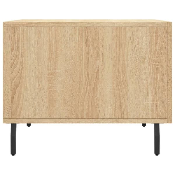 vidaXL Sohvapöytä Sonoma-tammi 50x50x40 cm tekninen puu