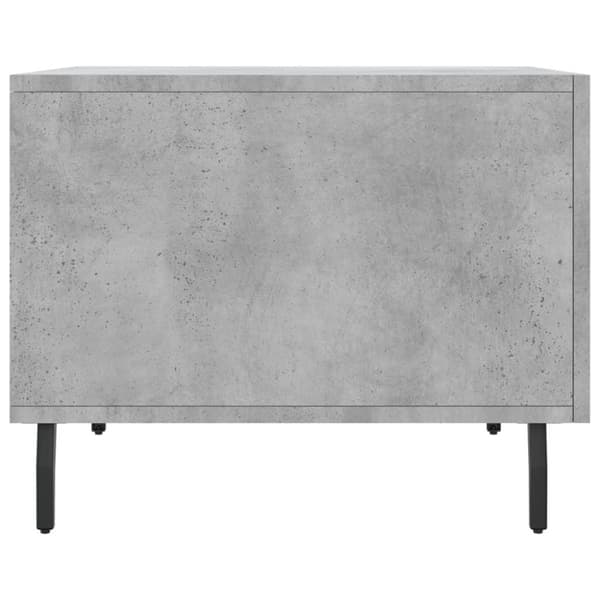 vidaXL sofabord 50x50x40 cm konstrueret træ betongrå