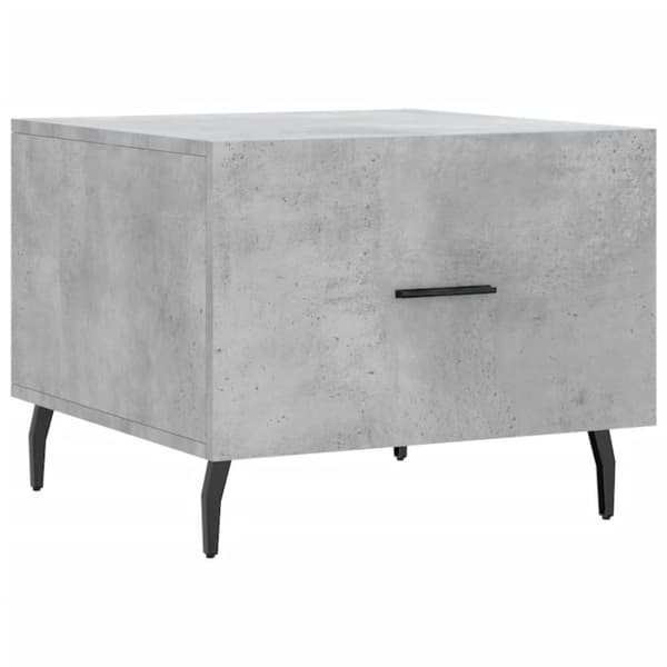 vidaXL sofabord 50x50x40 cm konstrueret træ betongrå
