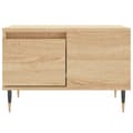 Miniatyrbilde 4 av 11: vidaXL Salongbord sonoma eik 55x55x36,5 cm konstruert tre