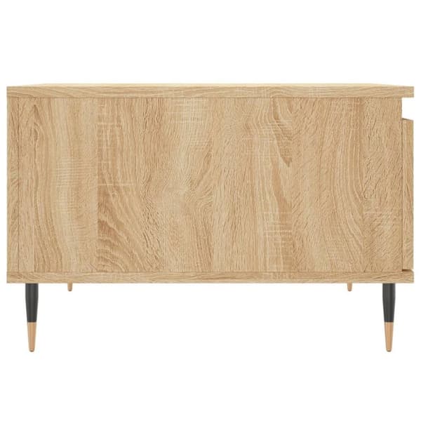 vidaXL Salongbord sonoma eik 55x55x36,5 cm konstruert tre