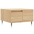 Miniatyrbilde 1 av 11: vidaXL Salongbord sonoma eik 55x55x36,5 cm konstruert tre