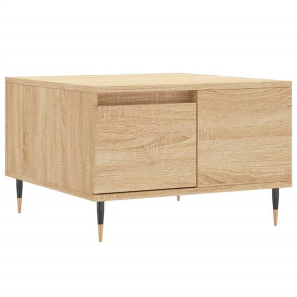 vidaXL Sohvapöytä Sonoma-tammi 55x55x36,5 cm tekninen puu