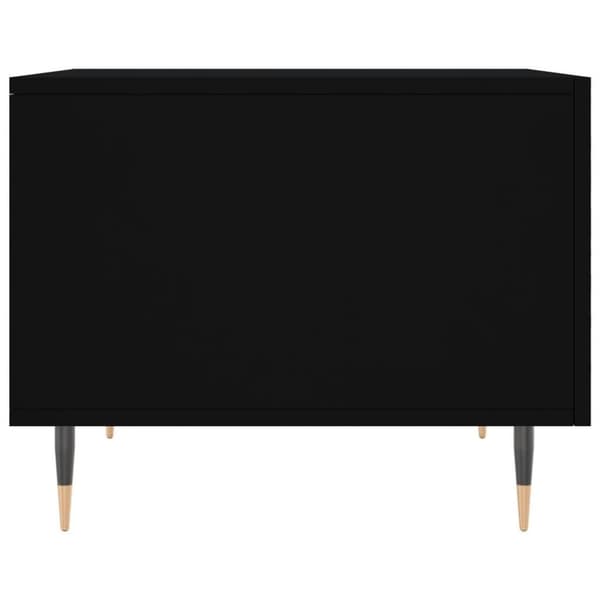 vidaXL Soffbord svart 50x50x40 cm konstruerat trä