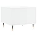 Miniatyrbilde 7 av 11: vidaXL Salongbord høyglans hvit 50x50x40 cm konstruert tre