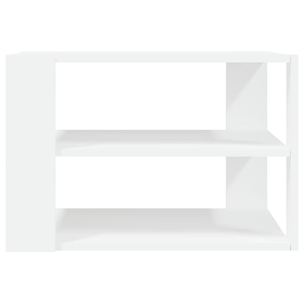 vidaXL sofabord 59,5x59,5x40 cm konstrueret træ hvid