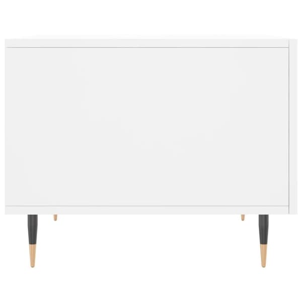 vidaXL Soffbord svart 50x50x40 cm konstruerat trä