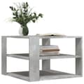 Miniatyrbillede 2 af 9: vidaXL sofabord 59,5x59,5x40 cm konstrueret træ betongrå