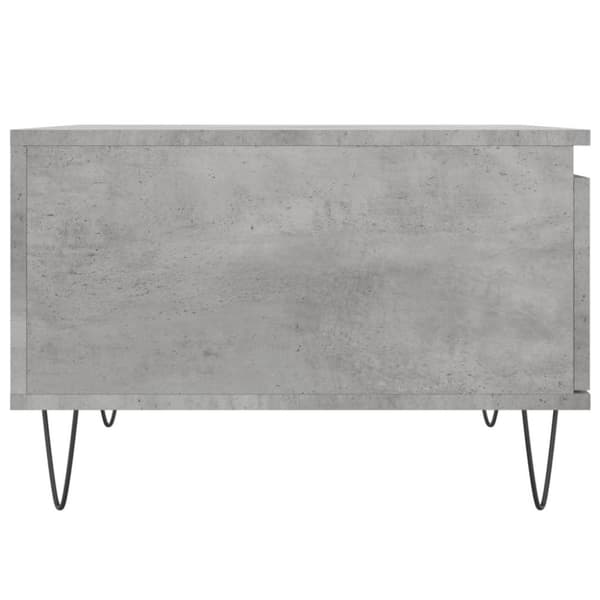 vidaXL Soffbord betonggrå 55x55x36,5 cm konstruerat trä