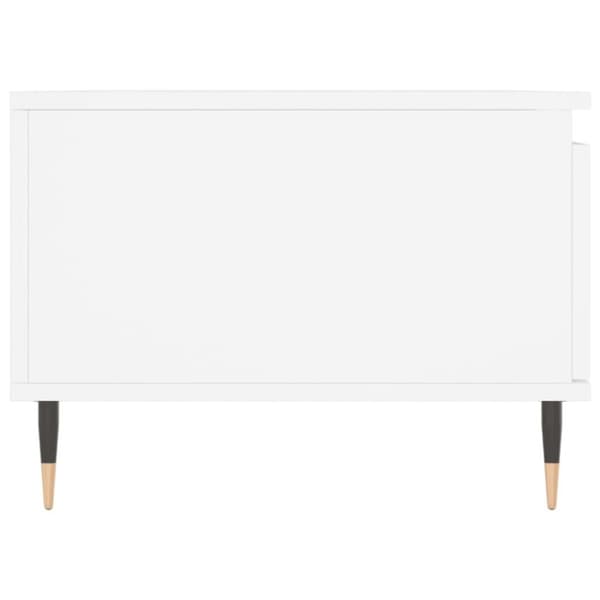 vidaXL sofabord 90x50x36,5 cm konstrueret træ hvid