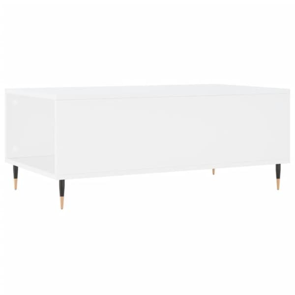 vidaXL sofabord 90x50x36,5 cm konstrueret træ hvid