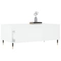 Miniatyrbillede 2 af 11: vidaXL sofabord 90x50x36,5 cm konstrueret træ hvid