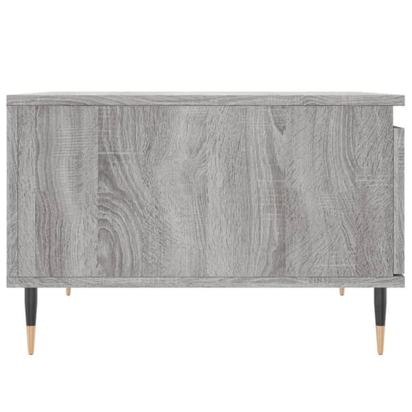 vidaXL sofabord 55x55x36,5 cm konstrueret træ grå sonoma-eg