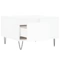 Miniatyrbillede 5 af 11: vidaXL sofabord 55x55x36,5 cm konstrueret træ hvid