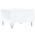 Miniatyrbillede 7 af 11: vidaXL sofabord 55x55x36,5 cm konstrueret træ hvid