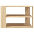 Miniatyrbillede 3 af 9: vidaXL sofabord 59,5x59,5x40 cm konstrueret træ sonoma-eg