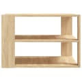 Miniatyrbillede 5 af 9: vidaXL sofabord 59,5x59,5x40 cm konstrueret træ sonoma-eg