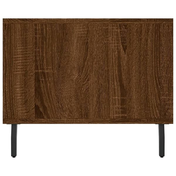 vidaXL Sohvapöytä ruskea tammi 102x50x40 cm tekninen puu