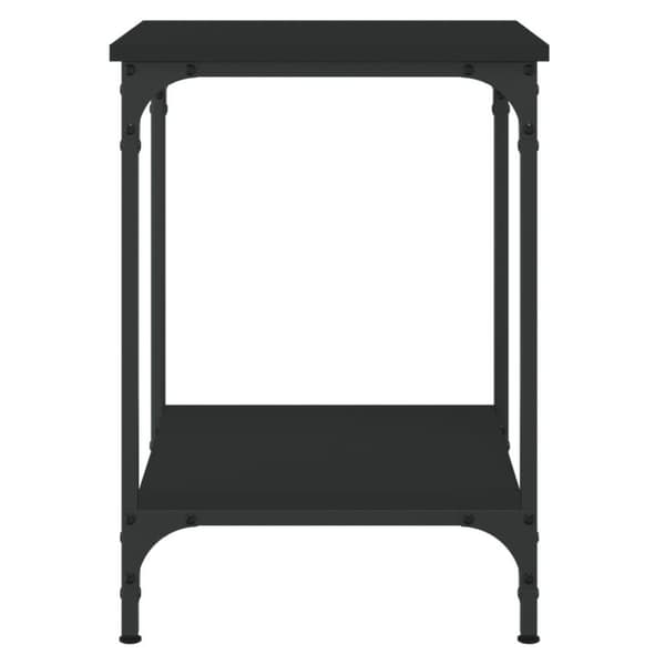 vidaXL Soffbord svart 40x40x55 cm konstruerat trä