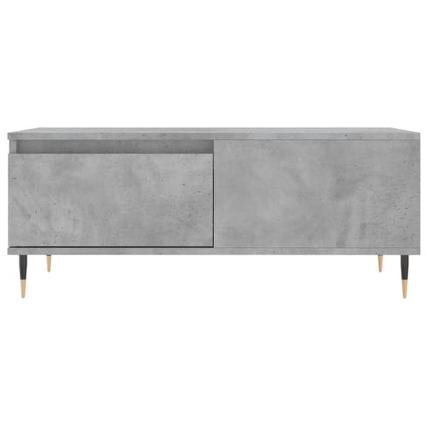 vidaXL Salongbord betonggrå 90x50x36,5 cm konstruert tre