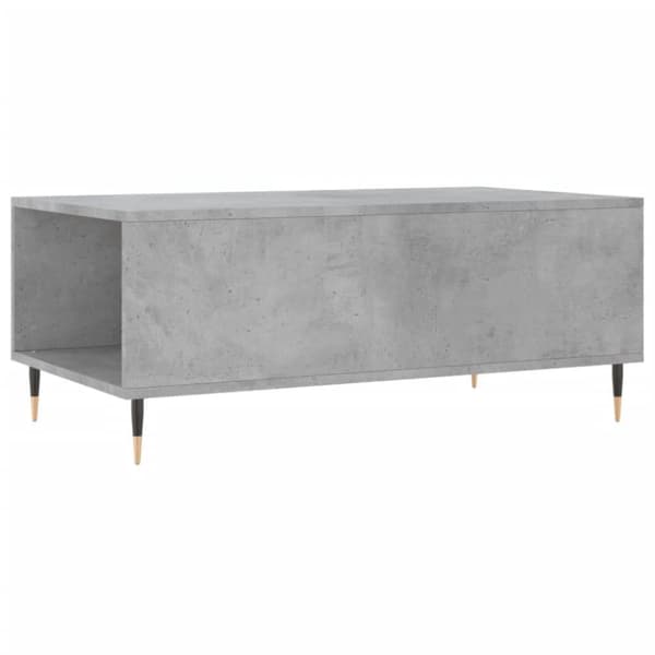 vidaXL Salongbord betonggrå 90x50x36,5 cm konstruert tre