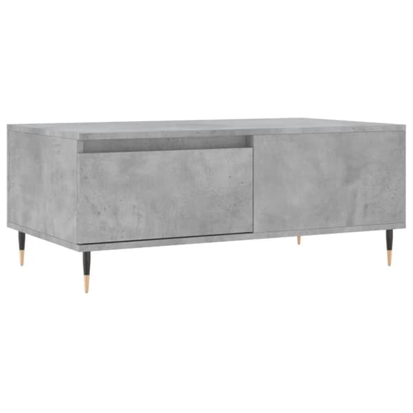 vidaXL sofabord 90x50x36,5 cm konstrueret træ betongrå