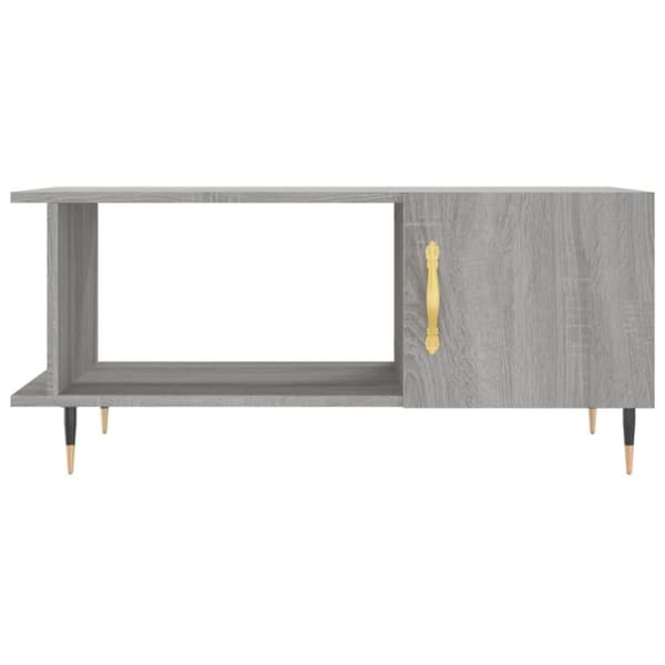 vidaXL sofabord 90x50x40 cm konstrueret træ grå sonoma-eg