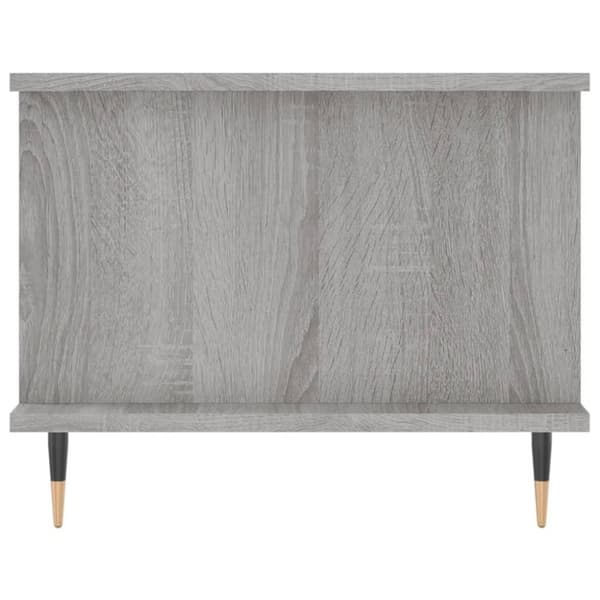 vidaXL sofabord 90x50x40 cm konstrueret træ grå sonoma-eg