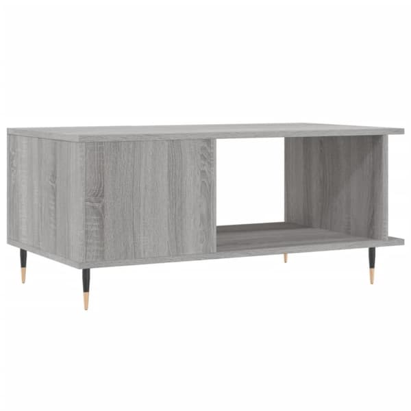 vidaXL sofabord 90x50x40 cm konstrueret træ grå sonoma-eg