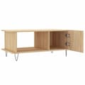 Miniatyrbillede 5 af 11: vidaXL sofabord 90x50x40 cm konstrueret træ sonoma-eg