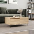 Miniatyrbillede 11 af 11: vidaXL sofabord 90x50x36,5 cm konstrueret træ sonoma-eg