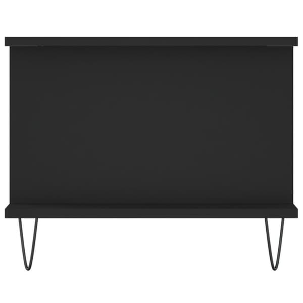 vidaXL sofabord 90x50x40 cm konstrueret træ sort