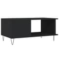 Miniatyrbillede 7 af 11: vidaXL sofabord 90x50x40 cm konstrueret træ sort