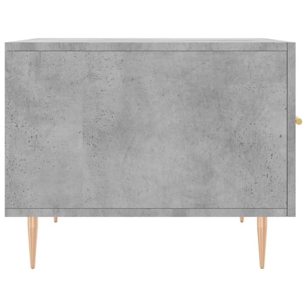 vidaXL sofabord 50x50x40 cm konstrueret træ betongrå