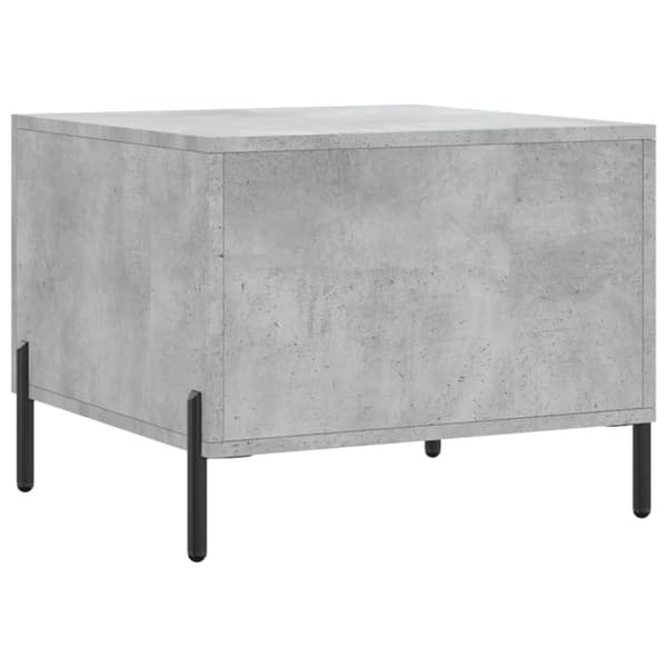 vidaXL Salongbord betonggrå 50x50x40 cm konstruert tre