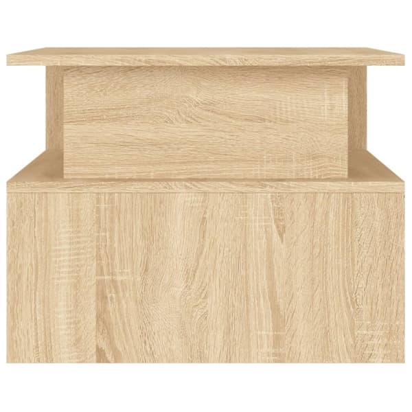 vidaXL Sohvapöytä Sonoma-tammi 90x55x42,5 cm tekninen puu