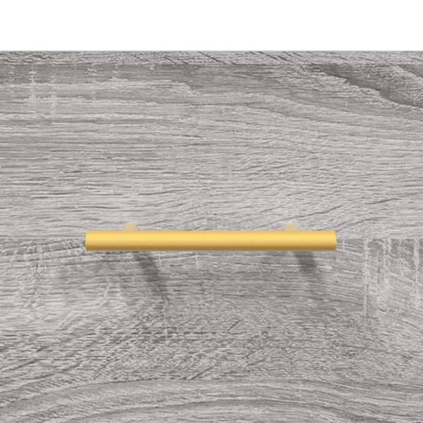 vidaXL sofabord 50x50x40 cm konstrueret træ grå sonoma-eg